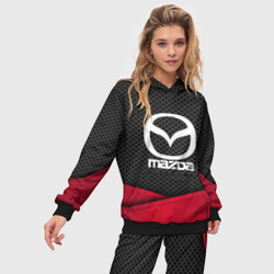 Женский костюм с толстовкой 3D Mazda - фото 2