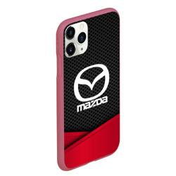 Чехол для iPhone 11 Pro Max матовый Mazda - фото 2