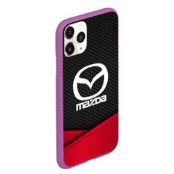 Чехол для iPhone 11 Pro Max матовый Mazda - фото 2