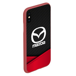 Чехол для iPhone XS Max матовый Mazda - фото 2