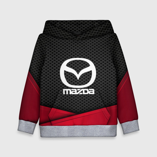 Детская толстовка 3D Mazda, цвет меланж