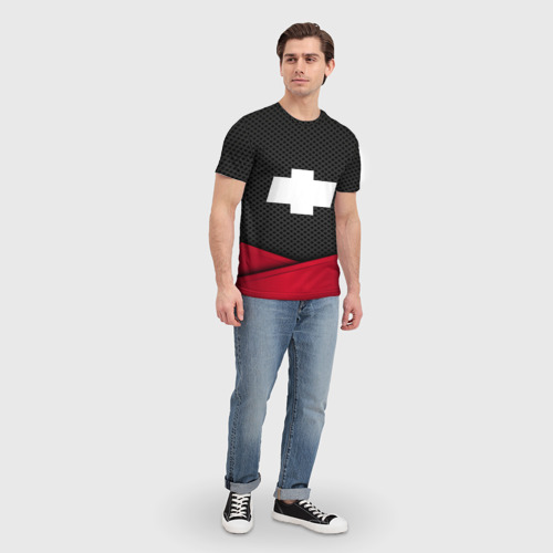 Мужская футболка 3D CHEVROLET , цвет 3D печать - фото 5