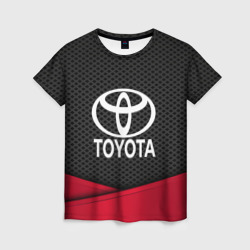 Женская футболка 3D Toyota