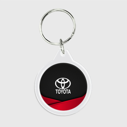 Брелок круглый Toyota