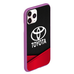 Чехол для iPhone 11 Pro Max матовый Toyota - фото 2