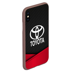 Чехол для iPhone XS Max матовый Toyota - фото 2