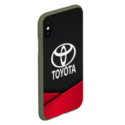 Чехол для iPhone XS Max матовый Toyota - фото 2