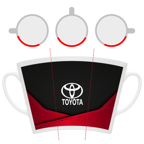 Кружка Латте Toyota - фото 6