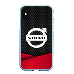 Чехол для iPhone XS Max матовый Volvo