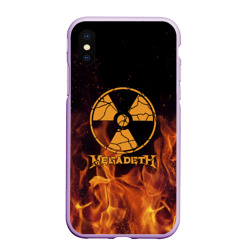 Чехол для iPhone XS Max матовый Megadeth