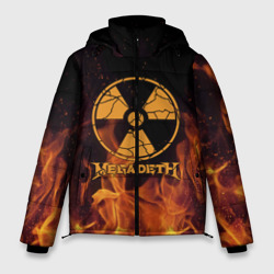 Мужская зимняя куртка 3D Megadeth