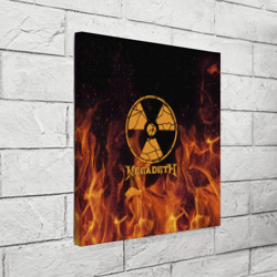 Холст квадратный Megadeth - фото 2