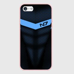 Чехол для iPhone 5/5S матовый Mass Effect N7