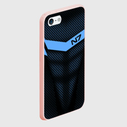 Чехол для iPhone 5/5S матовый Mass Effect N7 - фото 2