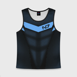 Детская майка 3D Mass Effect N7