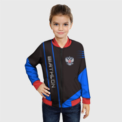 Детский бомбер 3D Biathlon Russia - фото 2