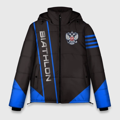 Мужская зимняя куртка 3D Biathlon Russia