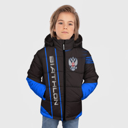 Зимняя куртка для мальчиков 3D Biathlon Russia - фото 2