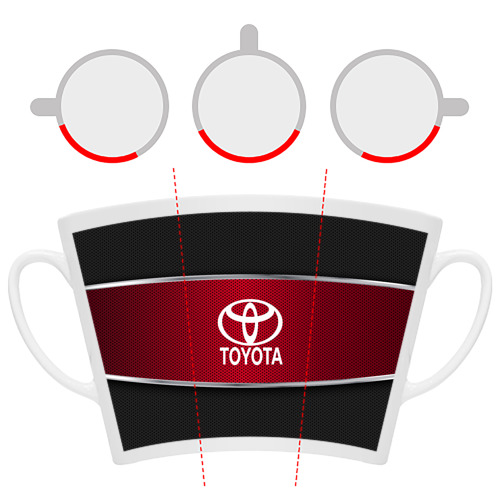 Кружка Латте TOYOTA SPORT - фото 6