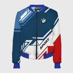 Женский бомбер 3D BMW sport