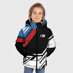Зимняя куртка для мальчиков 3D BMW GEOMETRY SPORT | БМВ | M PERFORMANCE - фото 2