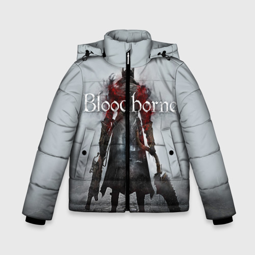 Зимняя куртка для мальчиков 3D Bloodborne, цвет красный
