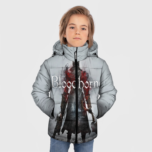 Зимняя куртка для мальчиков 3D Bloodborne, цвет красный - фото 3