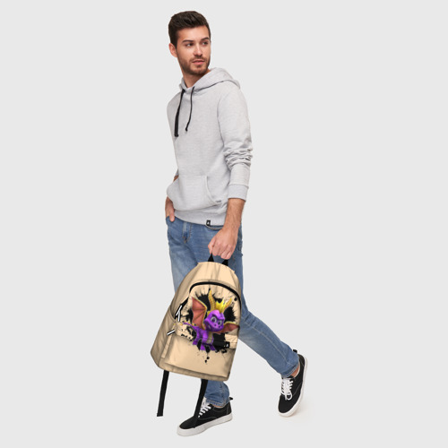 Рюкзак 3D с принтом Spyro, фото #5
