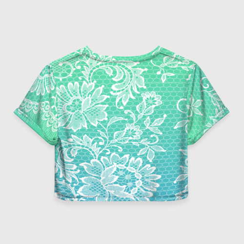 Женская футболка Crop-top 3D Lace - фото 2