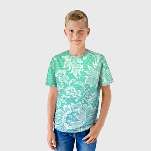 Детская футболка 3D Lace, цвет 3D печать - фото 3