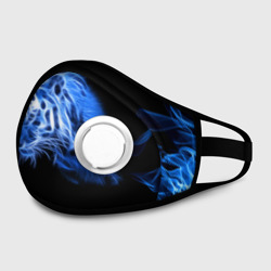 Маска из неопрена Синий тигр