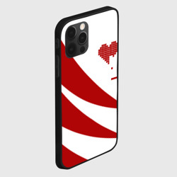 Чехол для iPhone 12 Pro Max Геометрическое сердце - фото 2