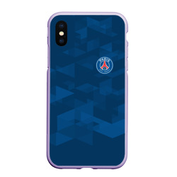 Чехол для iPhone XS Max матовый PSG abstract ПСГ абстракция