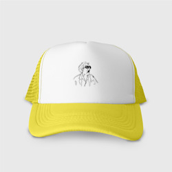 Кепка тракер с сеткой Док Браун в шоке - Назад в будущее