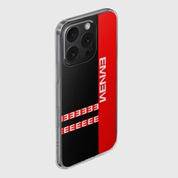 Чехол для iPhone 16 Pro силиконовый с защитой камеры Eminem - фото 2