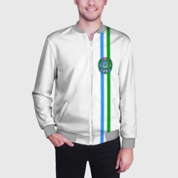 Мужской бомбер 3D Ханты-Мансийский округ - фото 2