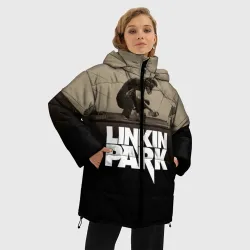 Женская зимняя куртка Oversize Linkin Park Meteora - фото 2