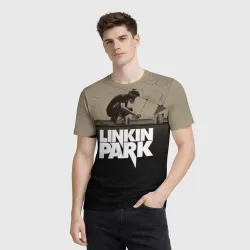 Мужская футболка 3D Linkin Park Meteora - фото 2