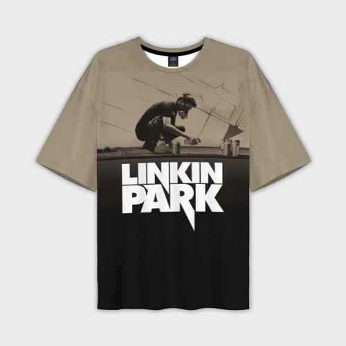 Мужская футболка oversize 3D Linkin Park Meteora, цвет 3D печать