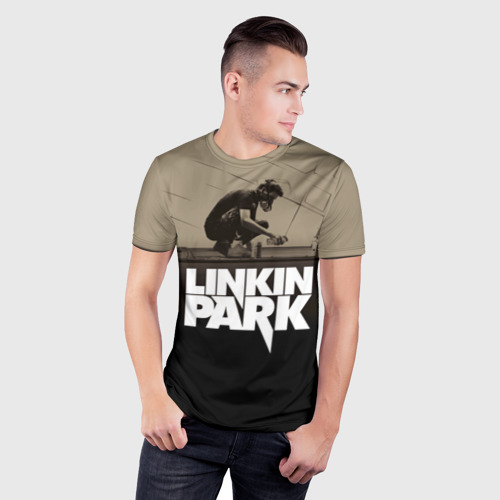 Мужская футболка 3D Slim Linkin Park Meteora, цвет 3D печать - фото 3