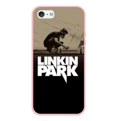 Чехол для iPhone 5/5S матовый Linkin Park Meteora