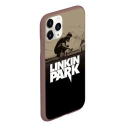 Чехол для iPhone 11 Pro Max матовый Linkin Park Meteora - фото 2