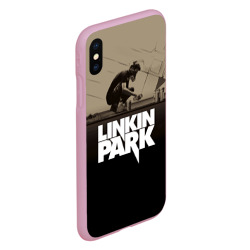 Чехол для iPhone XS Max матовый Linkin Park Meteora - фото 2