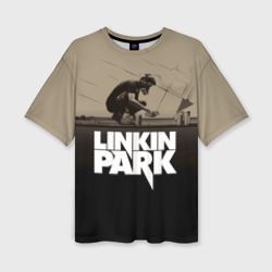 Женская футболка oversize 3D Linkin Park Meteora