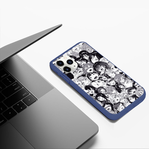 Чехол для iPhone 11 Pro Max матовый Ахегао Фото 01 Чехол для iPhone 11 Pro Max матовый Ахегао Фото 01