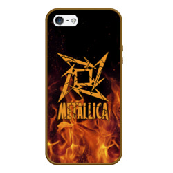 Чехол для iPhone 5/5S матовый Metallica