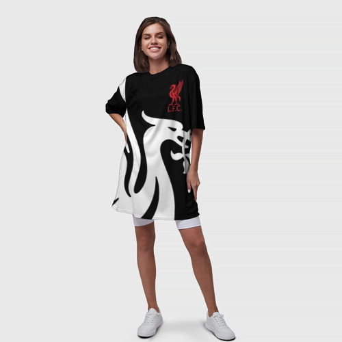 Платье-футболка 3D Liverpool Exclusive, цвет 3D печать - фото 5