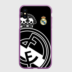 Чехол для iPhone XS Max матовый Real Madrid Exclusive