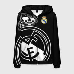 Мужская толстовка 3D на молнии Real Madrid Exclusive