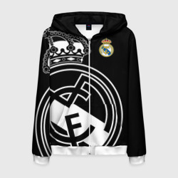 Мужская толстовка 3D на молнии Real Madrid Exclusive